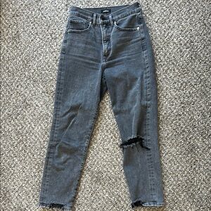 Express Mom Jean, Super High Rise - Size 0